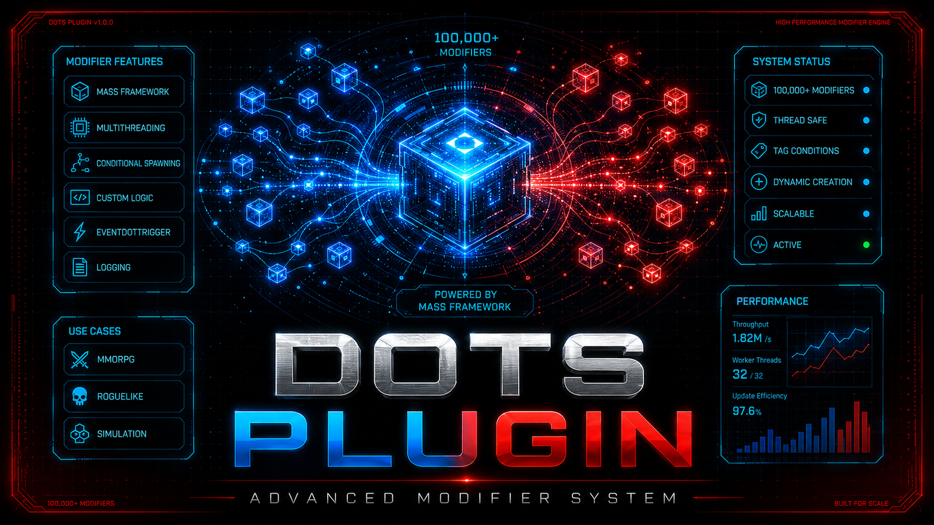 DOTS Plugin: Advanced Modifier System with Mass Support